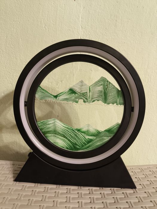 Арт лампа дерокация с движещ пясък