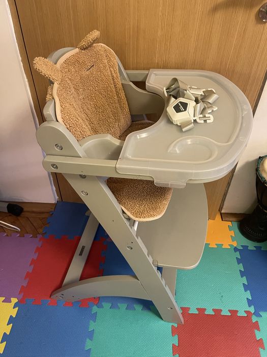 Childhome Lambda 3 scaun inalt din lemn pentru copii