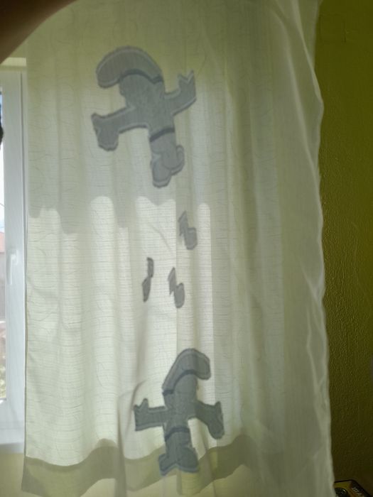 Детско перде - смърфовете