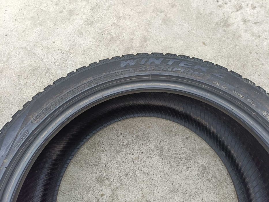Doua anvelope iarna 315 35 22 pirelli scorpion winter 2 run flat 3422