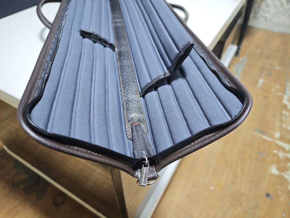 Кожаный чехол для двухсекционного кия