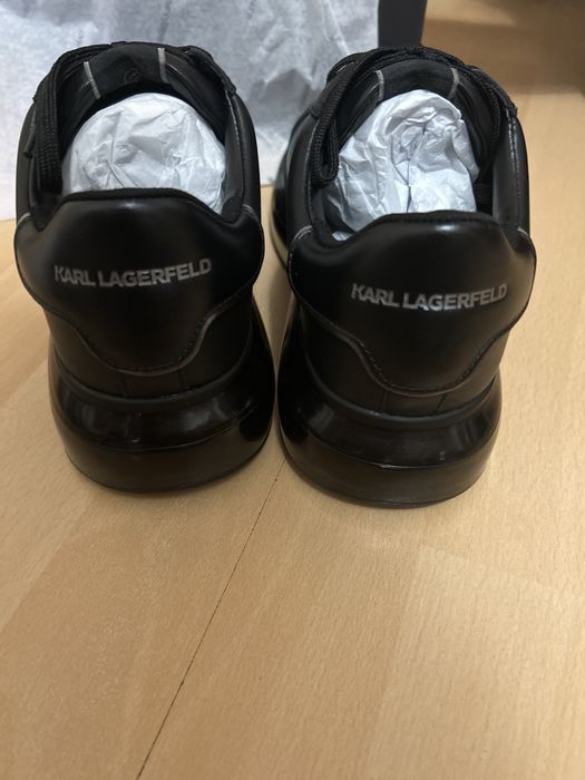 Sneakers Karl Lagerfeld Kapri Ikonici Negri – Noi, Neprobați, Pachet Complet