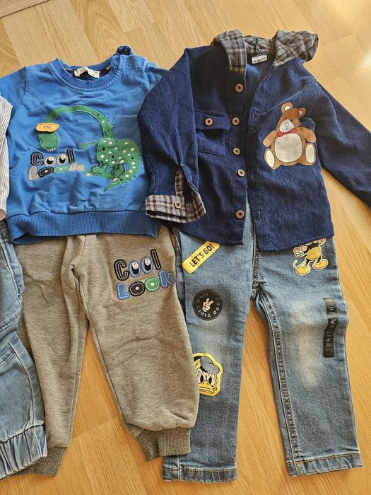 Лот дрешки за момче 80/86