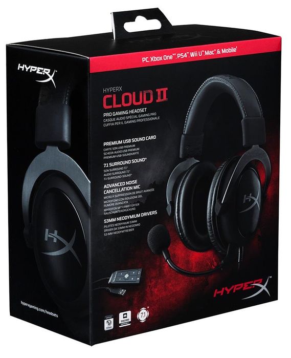 Продам новые амбушюры от наушников Hyperx cloud 2