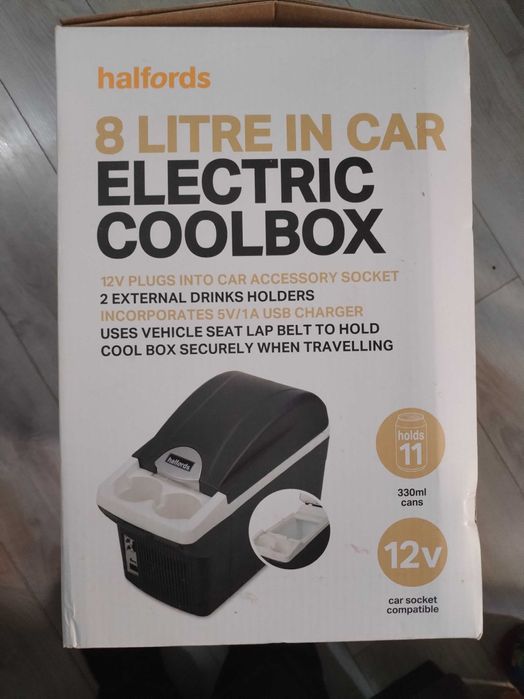 Хладилна кутия за Кола тип подлакътник 12V, Hladilnik za kola 12V