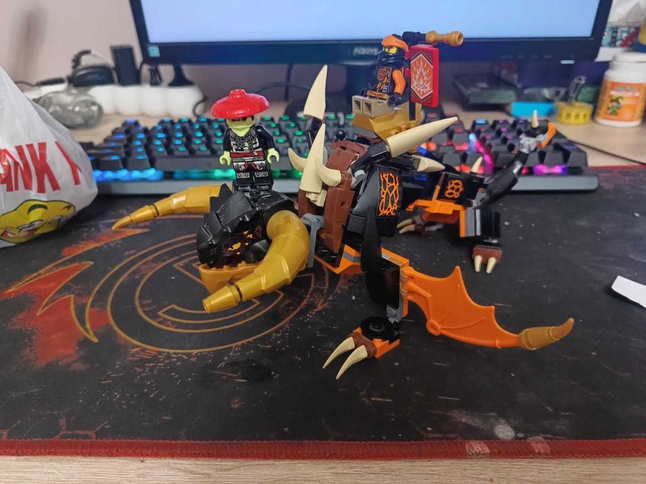 Lego Ninjago Dragonul Evo a lui Cole, 71782
