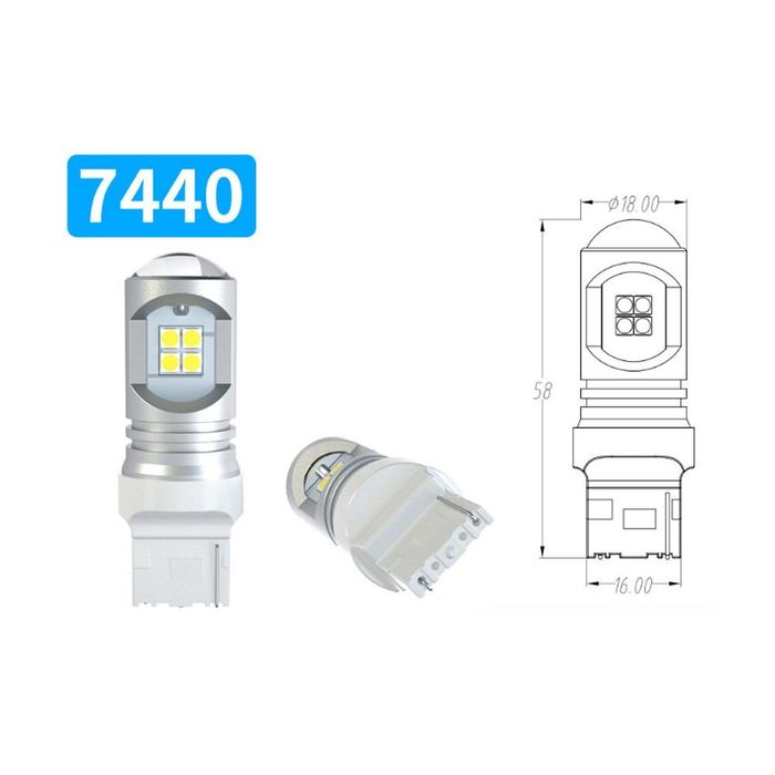 Крушки Лед №3017 2 бр. T WT/W21
