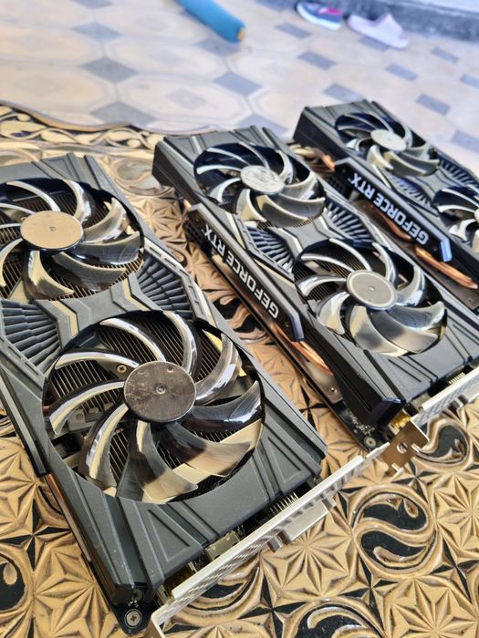 Продам видеокарты RTX 3070 RTX 2060