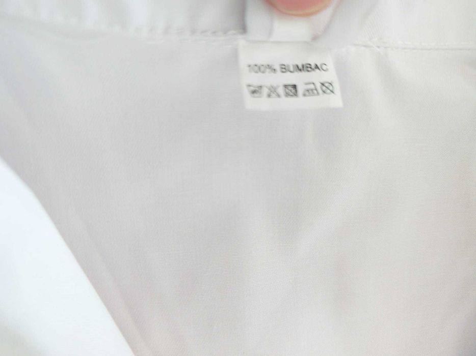 Halat laborator alb, 100% bumbac marime 60 +sort protectie impermeabil