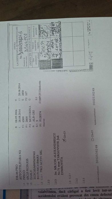 Autoutilitara IVECO 6,5T