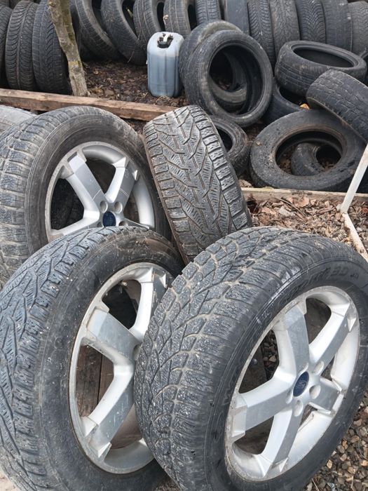 Jante aluminiu Ford plus cauciucuri iarnă 225/55 R17