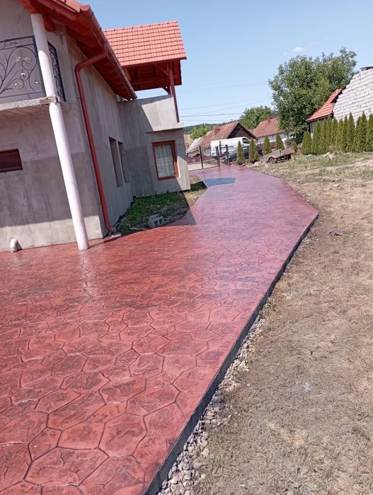 Beton amprentat Oradea Bihor