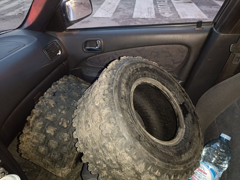 20x11 9 задни гуми ATV 65 лв