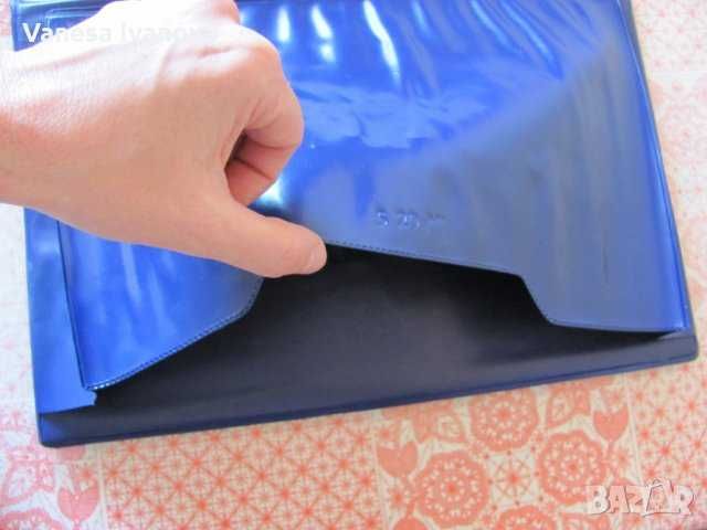 Папка - чанта Тъмносиня