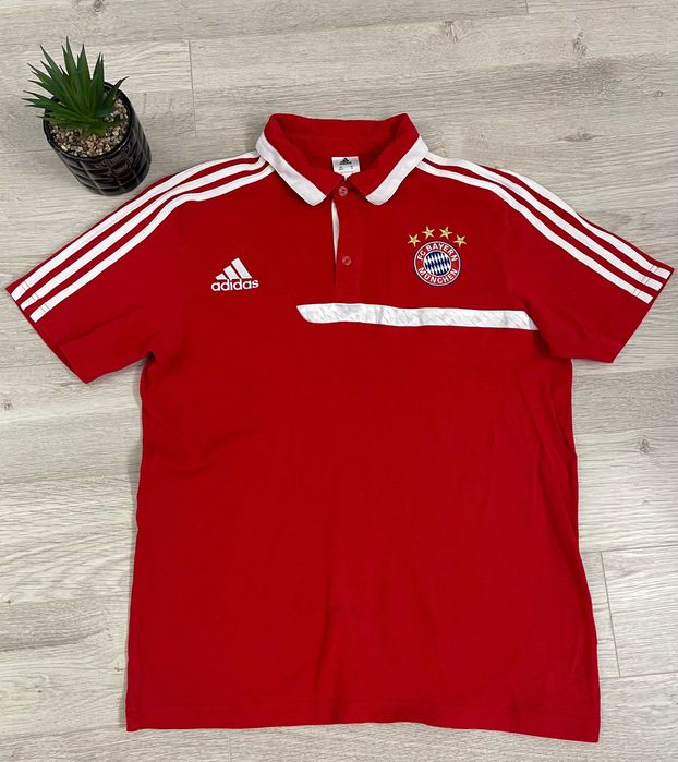 Tricou polo Bayern Munchen Adidas mărime M
