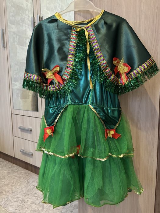 Новогоднее платье ёлочка