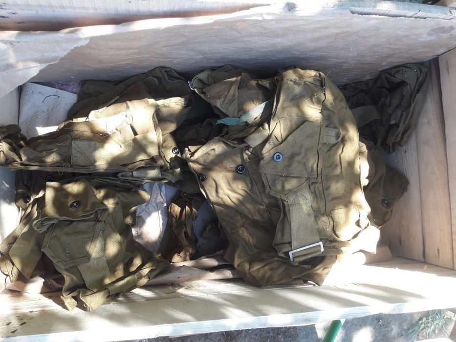 Сумки  для противогазов.