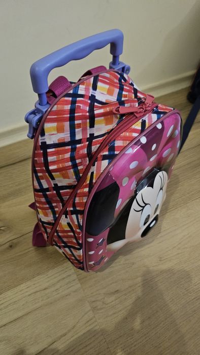 Детска раничка - куфар Minnie mouse, Мини Маус