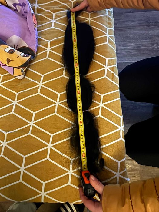 Естествена коса дължина 63 см