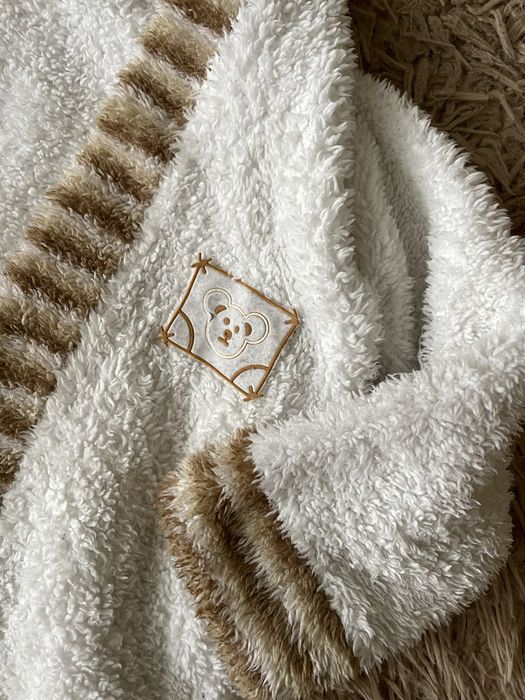 Детский банный халат пенка