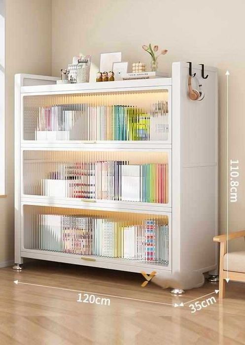 Shkaf javonlari bilan kitob saqlash uchun bor\Книжный шкаф для зала