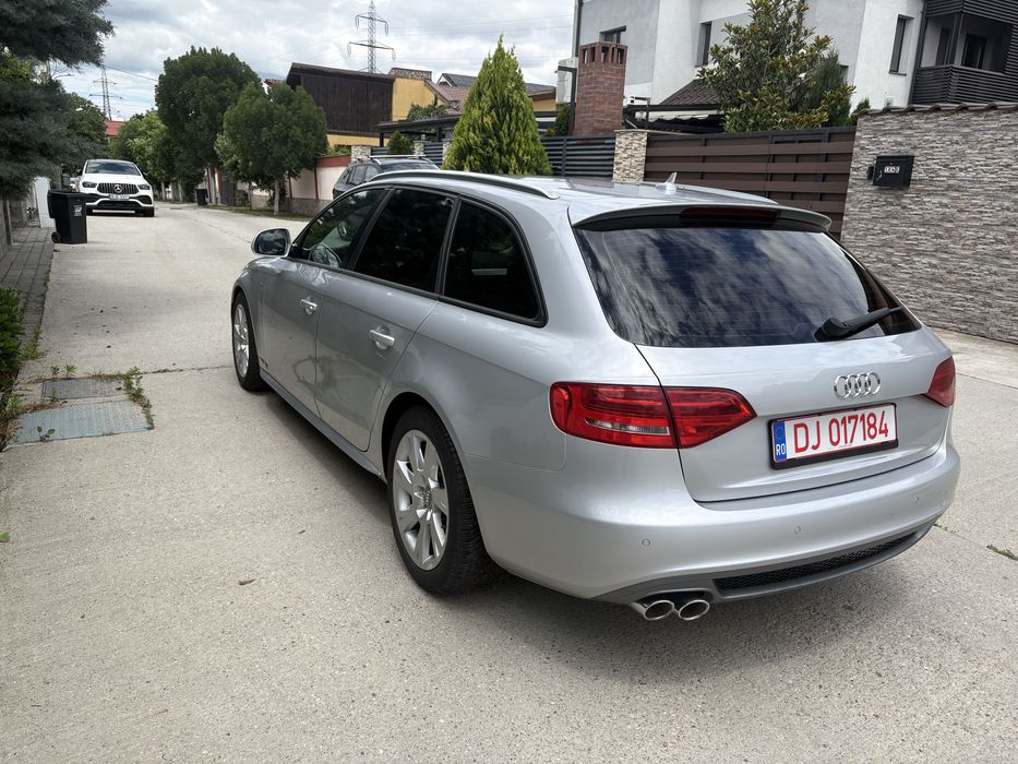 Vand Audi A4. S line-170cp-Euro5-Carte RAR