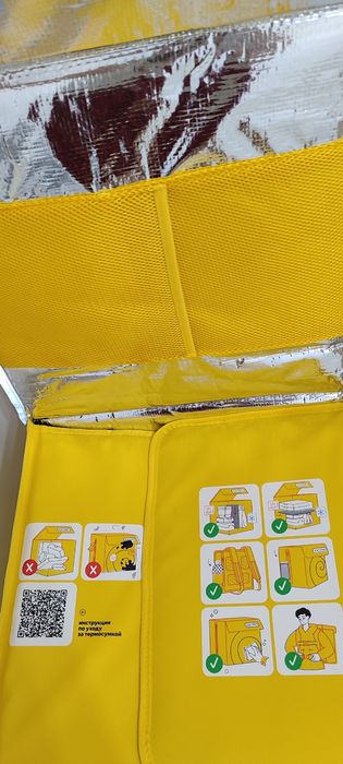 Сумка доставщика Яндекс