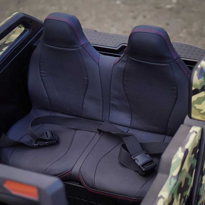 UTV electric pentru 4 copii, Kinderauto BJX1928 24V 14Ah , 500W Army