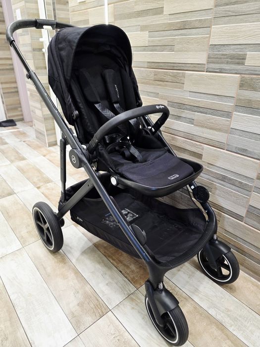 3в1 Cybex Gazelle S Moon Black - Като нова! Идеална за породени деца + ПОДАРЪК