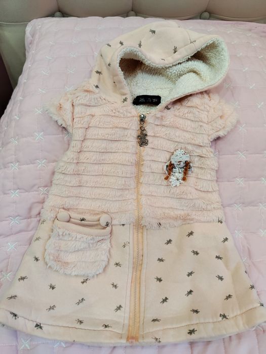 Зимно гащеризонче за момиченце