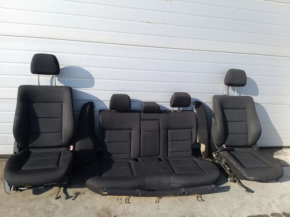 interior scaune bancheta textil semielectric mercedes e-class w212