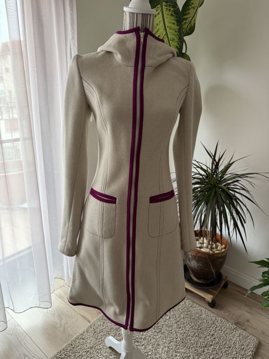 Palton 100% lana merinos fina facut in Austria