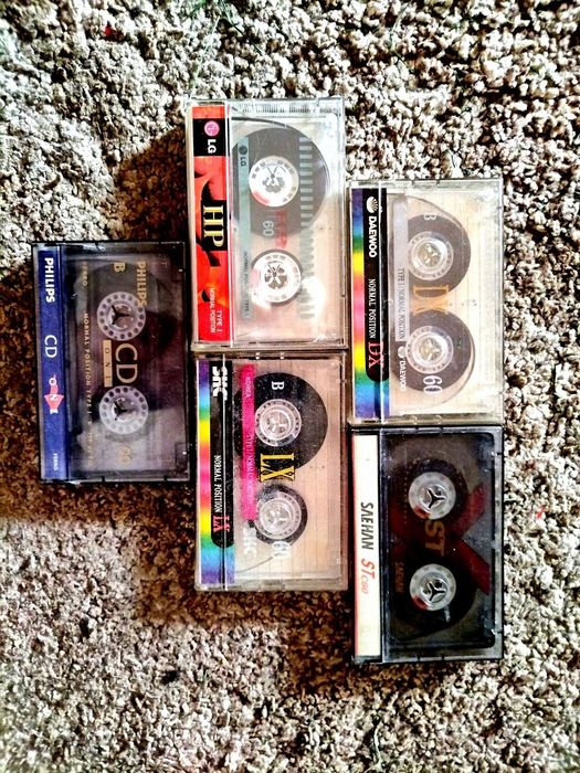 Аудиокассеты б.у