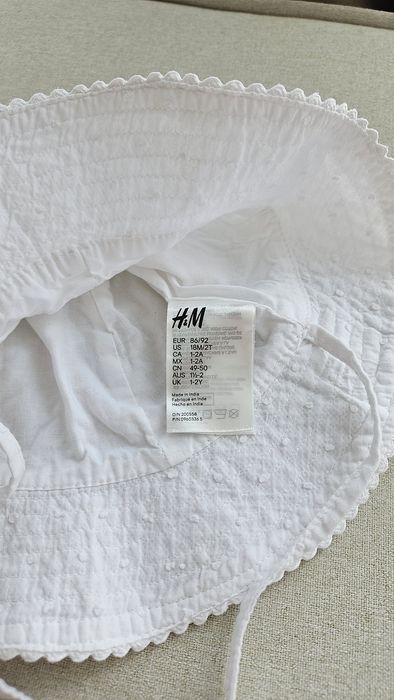 H&M Детски  Шапки 86-92, едната за плуване с UPF 50+