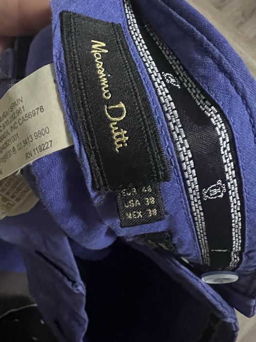 Massimo dutti брюки мужские летние