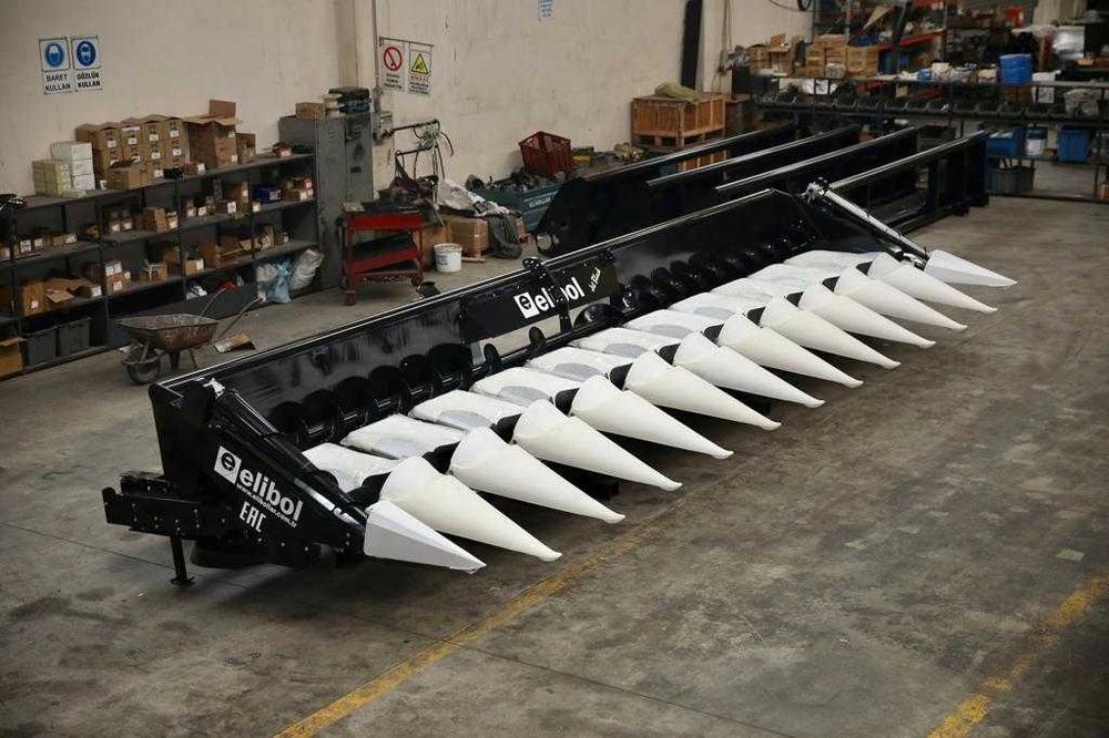 Кукурузные жатки 4/5/6/8/12 рядные для сборки кукурузы ELIBOL Турция!