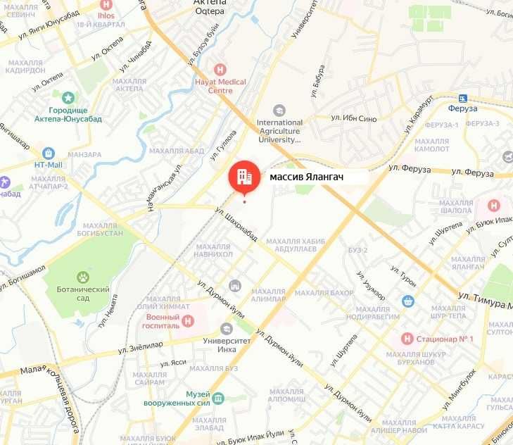 Yu  Продаются 39,5соток под детсад/школу мамссив Ялангач