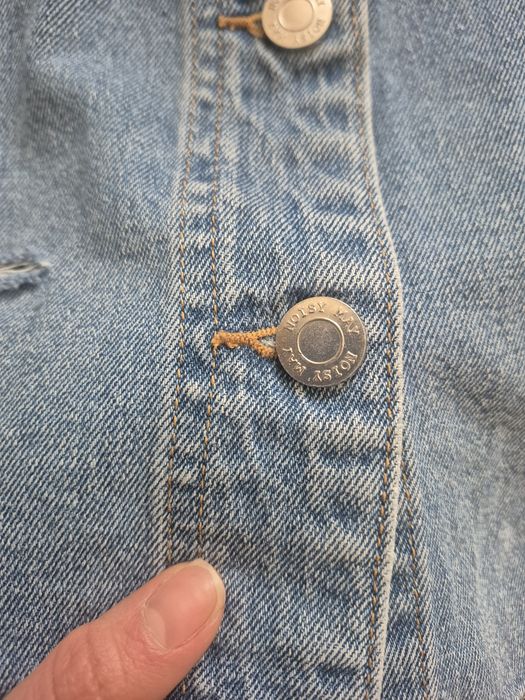 Маркова дънкова пола Noisy May - Размер S | Висока талия & Копчета