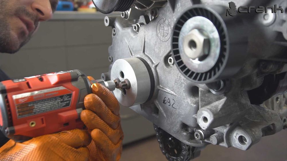 Инструмент за монтаж на преден семеринг колянов вал M57 M47 N57 N47