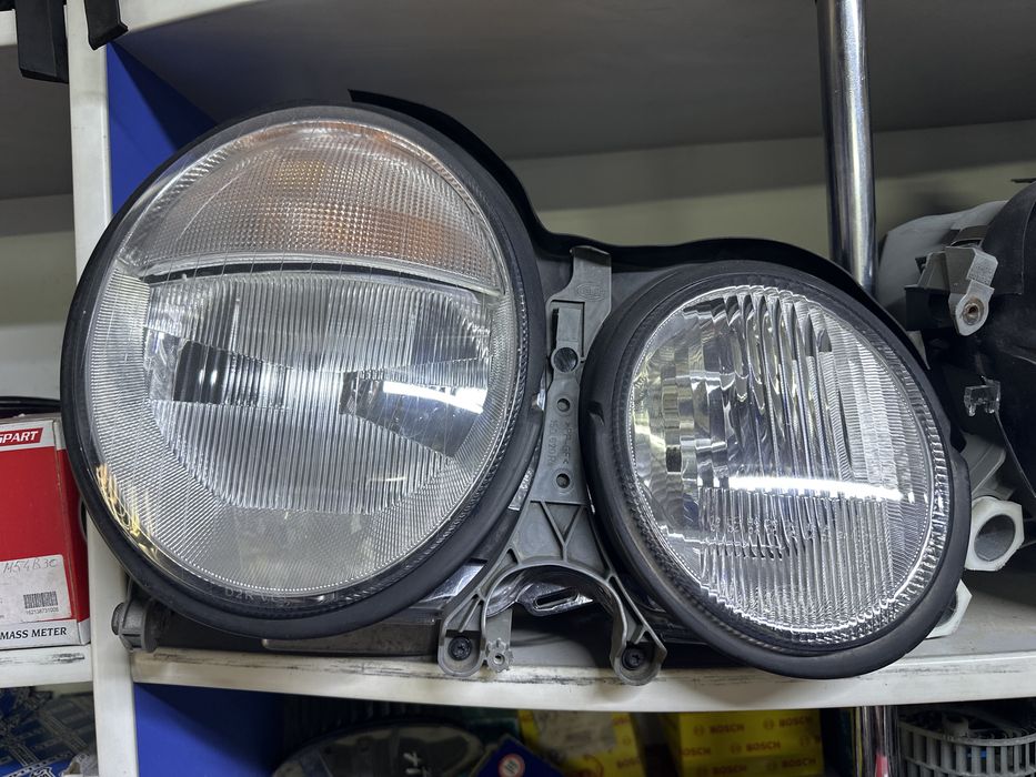 Фары W210 рестайлинг xenon