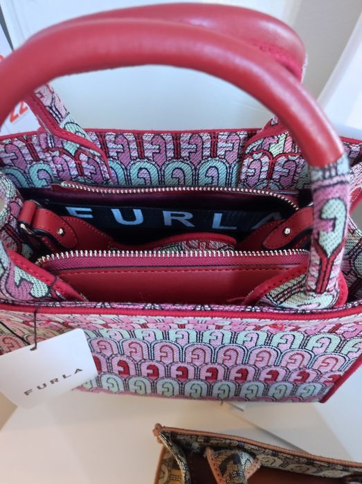 Чанти Furla естествена кожа
