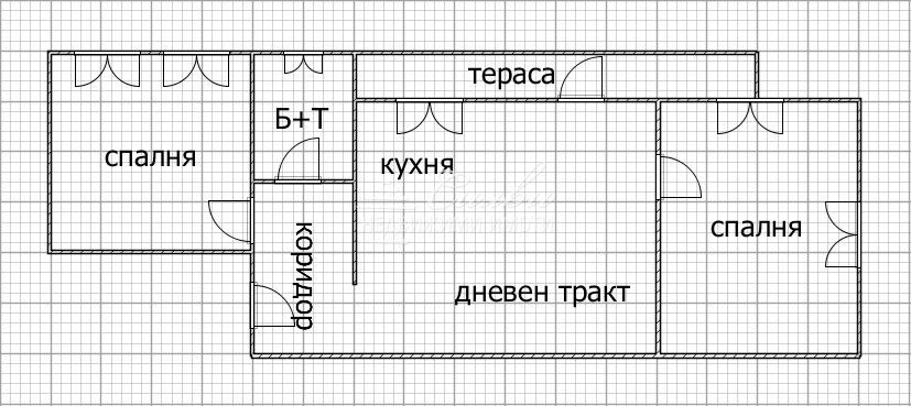 Тристаен ГАЗИФИЦИРАН апартамент НОВО строителство – кв. Добруджански