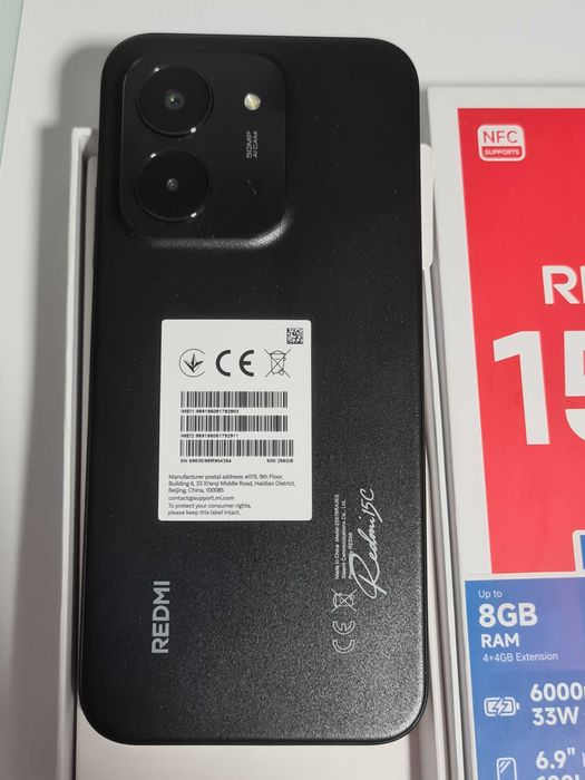 Redmi  15C 256gb liber retea