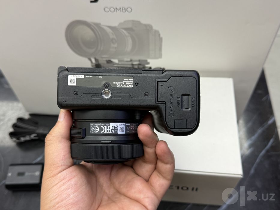Sony ZV-E10 II 4K 16-50mm + DJI ronin RS4 mini combo kamera komplekt