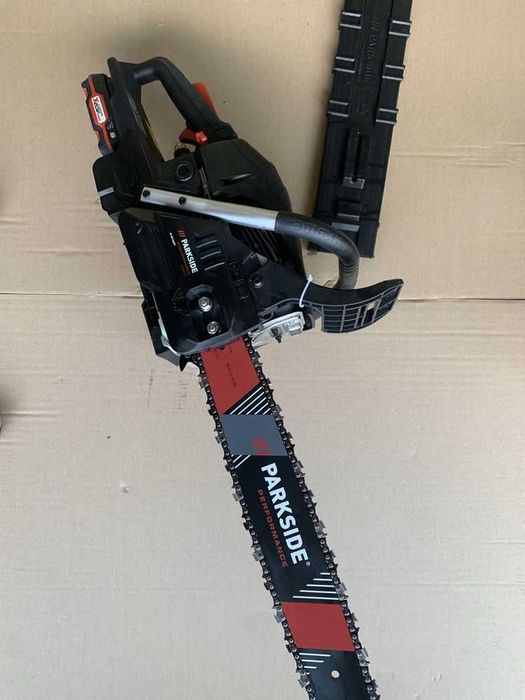 Бензинова Резачка с Ел Стартер Parkside Performance Бензинов Трион