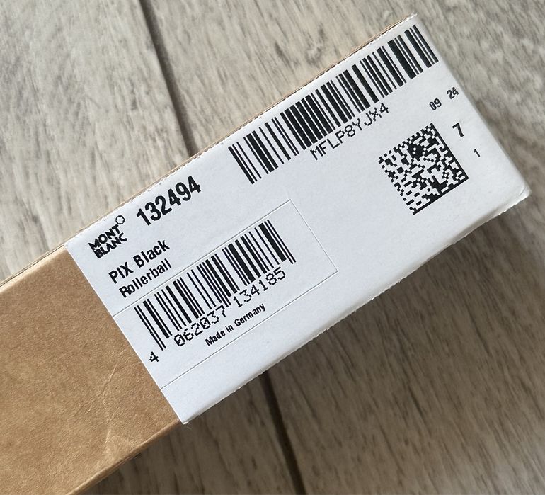 Ofertă! Mont Blanc Pix Blue Rollerball! Original 100%! NOU!!