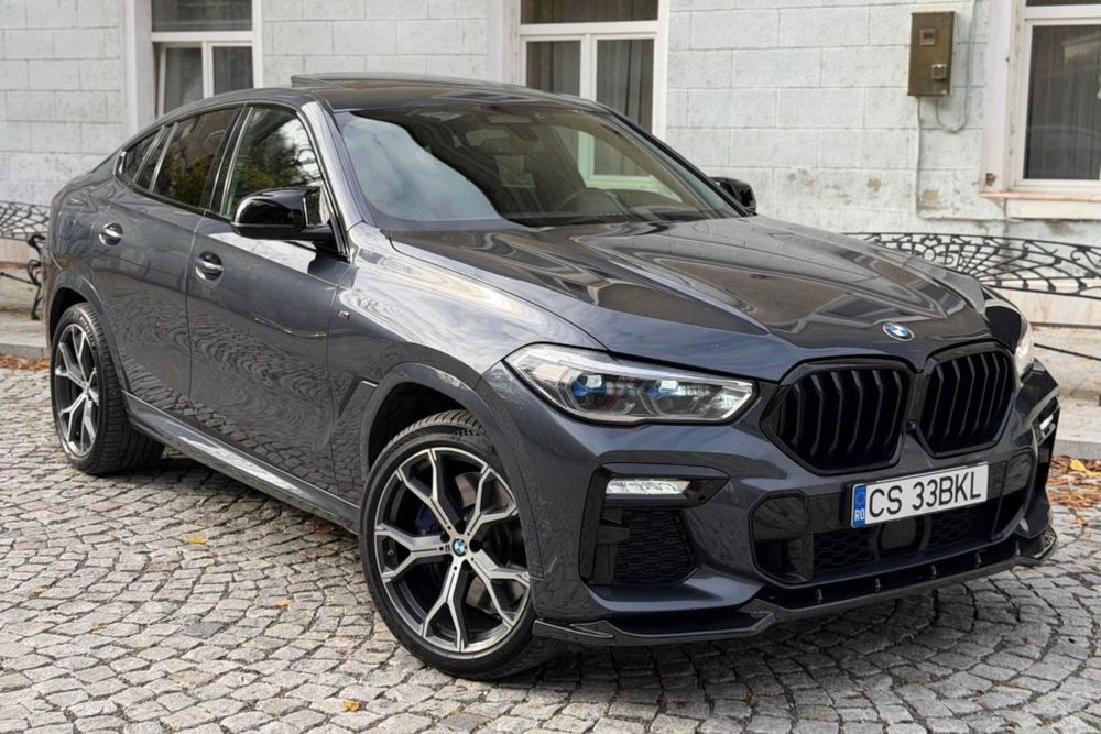 Lip / Prelungire Bara Fata Model Max BMW X6 G06 OZN  Non Facelift M Pachet