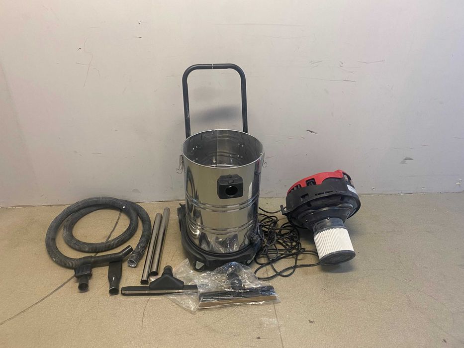 Прахосмукачка за сухо и мокро 2x1200W 60L/R20 Бормашина /Калорифер