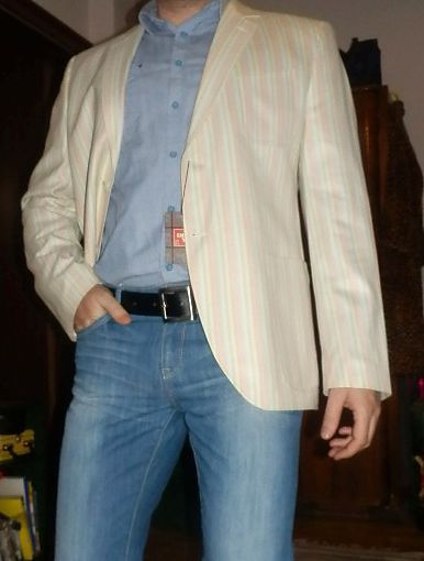 Промоция! Атрактивно ново мъжко сако