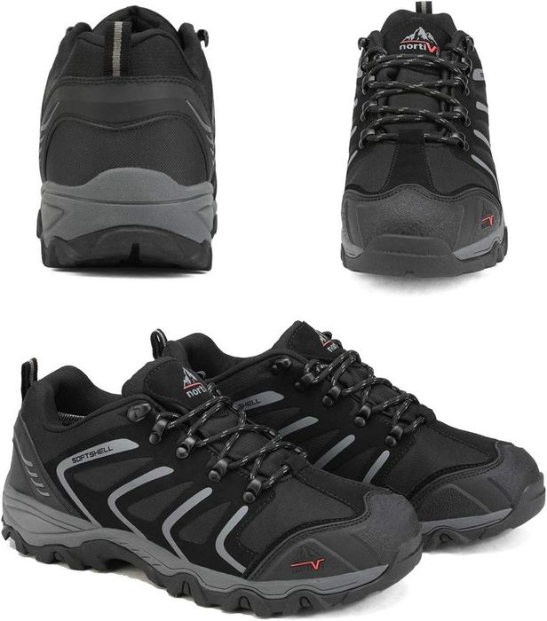 Nortiv 8 Men's Waterproof Mid Hiking Shoes (USA) - кроссовки мембраные